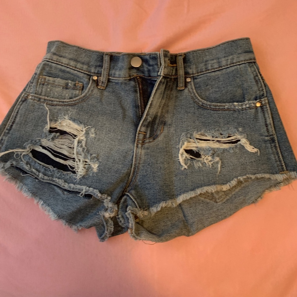 PAC sun bullhead brand high rise shorts